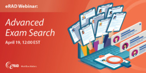 eRAD Webinar Advanced Exam Search 2023